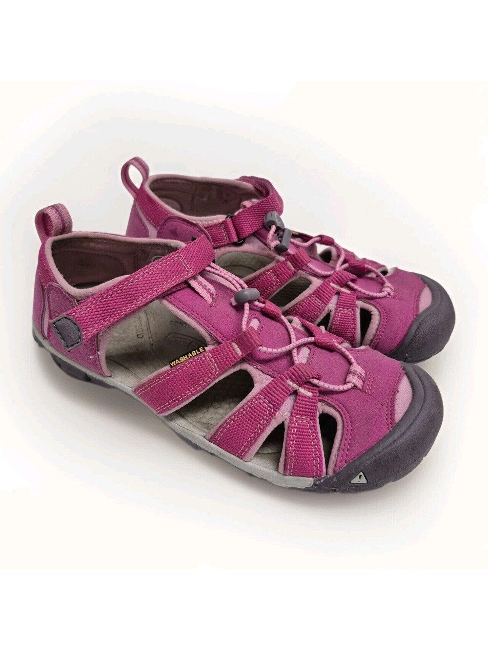Keen Women's 5/6 Seacamp II CNX Very Berry Lilac Chiffon Sport Sandals  1016440
